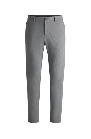 Slim-fit trousers in performance-stretch fabric