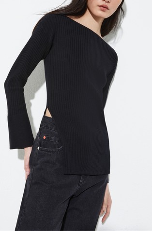 Pleten pulover od pamuka i kašmira