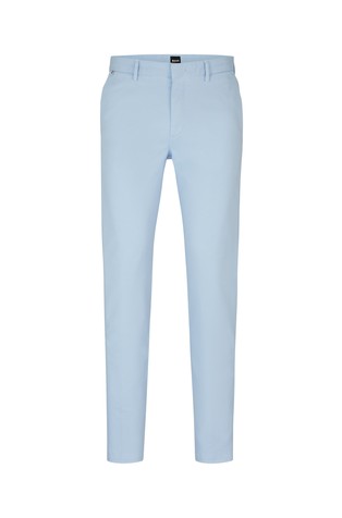 Slim fit chinos in a stretch-cotton blend