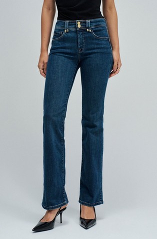 Secret push in jeans hlače sa zvonastim nogavicama