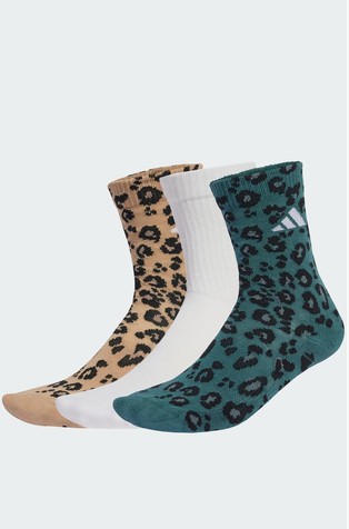 Paket od 3 para čarapa s leopard uzorkom