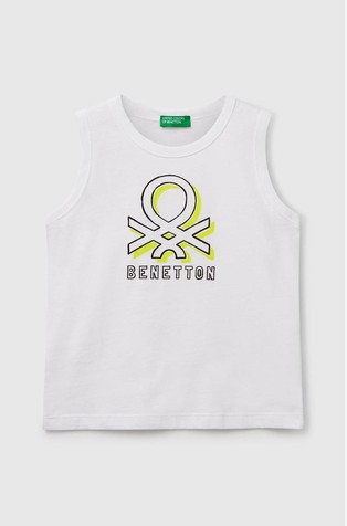 Logo majica bez rukava od organskog pamuka