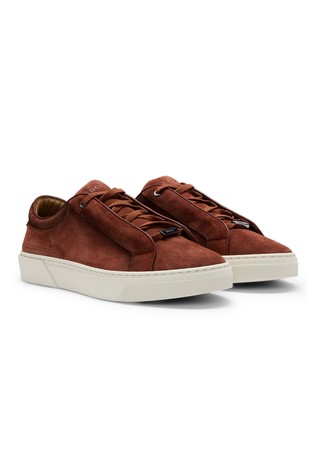 Gary low-top trainers in suede
