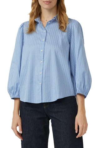 Prugasta košulja s 3/4 rukavima