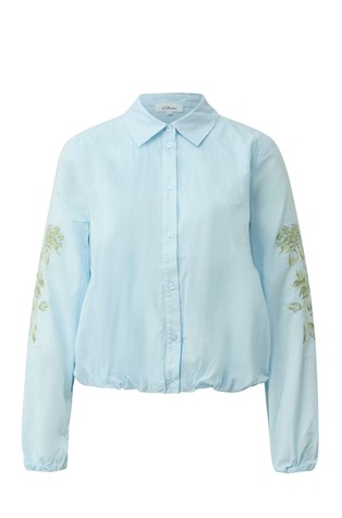 Balon pamučna košulja s vezom