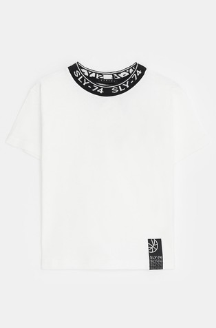 Majica kratkih rukava s logo našivkom