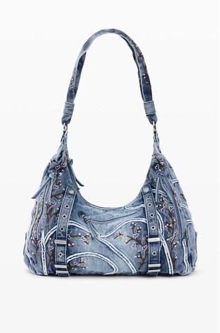 Denim torbica s remenčićima