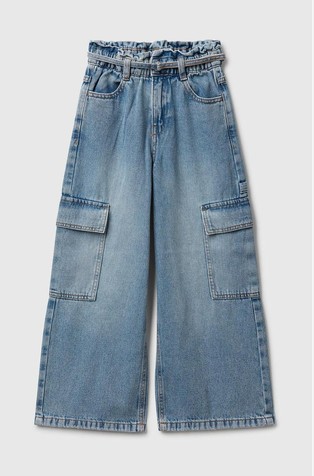 Loose fit jeans hlače s cargo džepovima