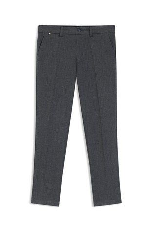 Slim fit hlače od mješavine s viskozom