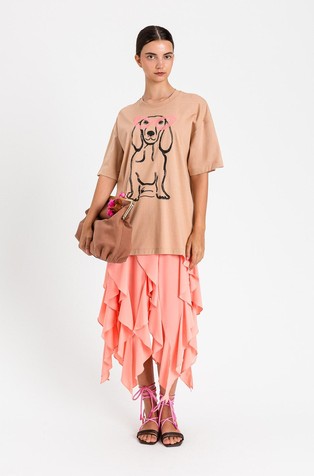 Actitude x MYFO oversize fit T-shirt with print