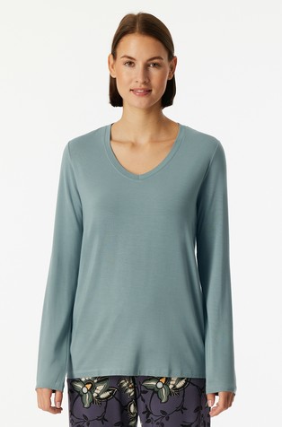 Mix & Relax - gornji dio pidžame dugih rukava s V-izrezom