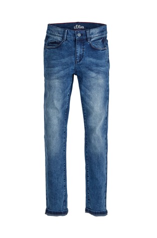 Slim fit vintage-style jeans hlače