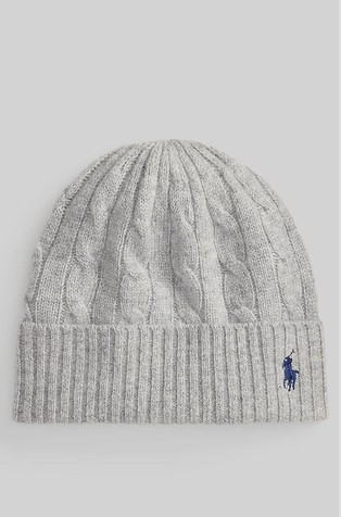 Pletena kapa od vune i kašmira