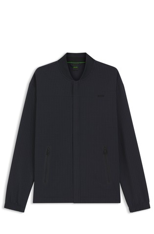 Pulover od rastezljive tkanine s vafl teksturom