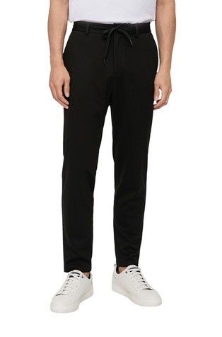 Slim fit hlače od mješavine s viskozom