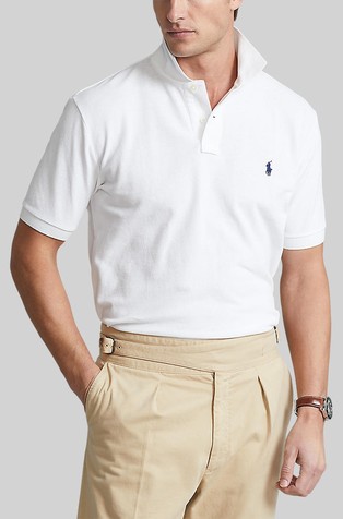 Original Fit Mesh Polo Shirt