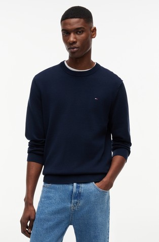 Slim Cotton Knit Jumper