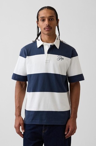 Relaxed Gap Logo Rugby Shirt