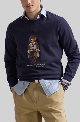 Polo Bear pulover s flisiranom unutrašnjošću