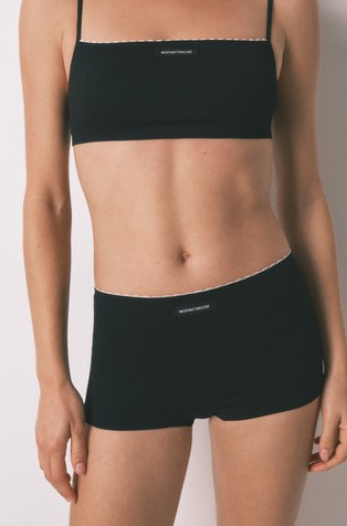 Bešavne rebraste bokserice