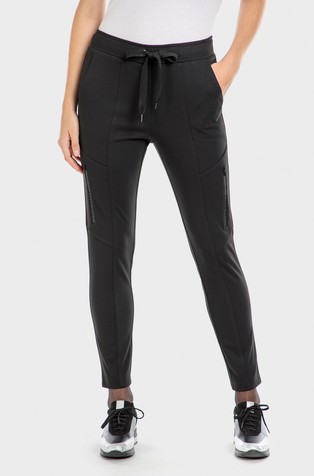 Slim fit hlače od mješavine viskoze