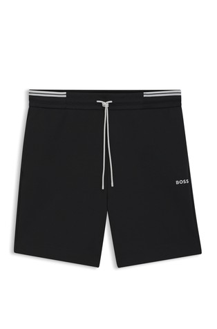 Kratke hlače od mješavine pamuka s prugastim detaljima