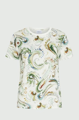 Pamučna majica s paisley uzorkom