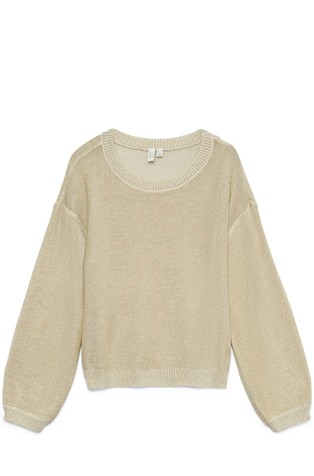 VMCANDELA Shiny knitted pullover