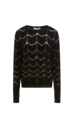 Pleten pulover sa šljokicama