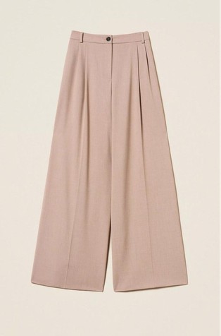 Široke hlače s naborima