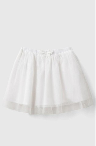 Suknja od tila s makramé leptirom