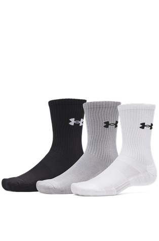 UA Performance Cotton-blend Unisex 3-Pack Crew Socks