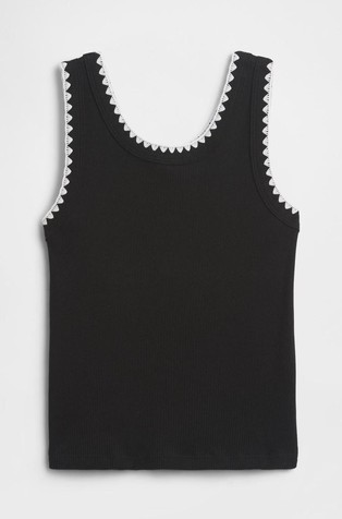 Kids Ribbed Tank Top