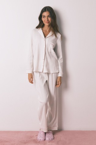 Prugasta pidžama dugih rukava