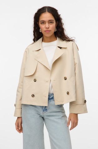 VMCHLOE jakna s dvorednim kopčanjem