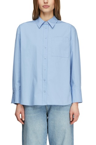 Loose fit košulja od pamučnog popelina