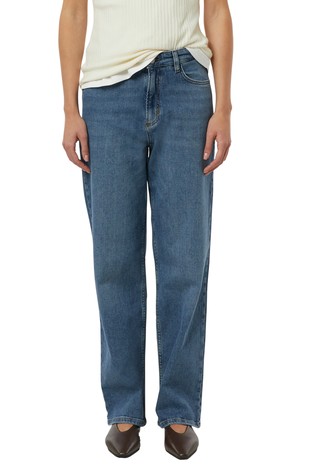 Jeans hlače s ravnim nogavicama i ispranim izgledom