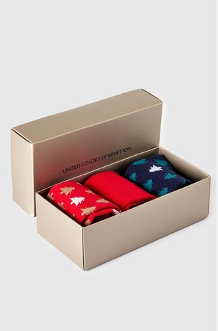 Paket od 3 para s božićnim motivima