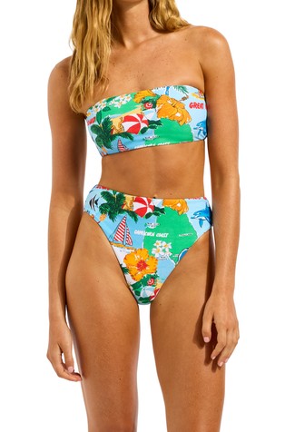 Viva Vacation High Waisted Bikini Bottom