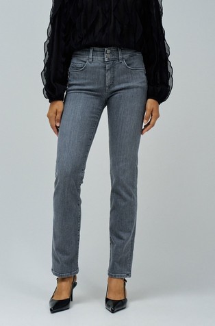 Secret push in straight jeans hlače