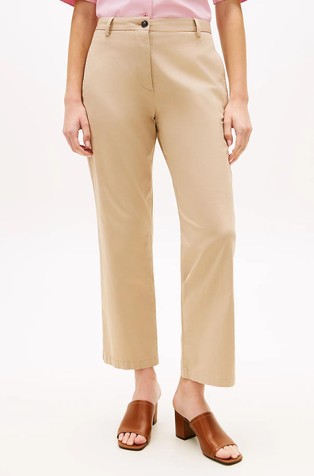 Slim fit chino hlače s ravnim nogavicama