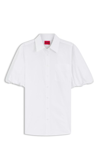 Relaxed fit bluza od pamučnog popelina