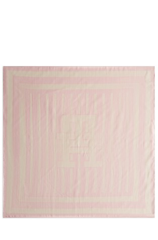 Pure Silk Monogram Scarf