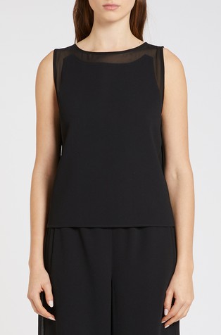 Art. 365 bluza bez rukava od envers satena