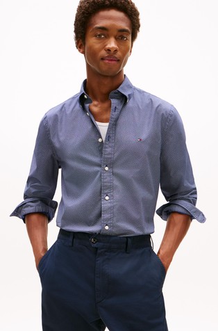 TH Flex regular fit košulja od popelina