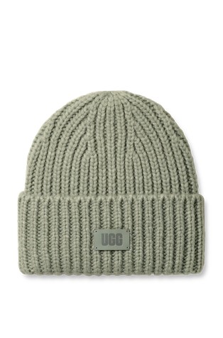 Pletena kapa s uvrnutim rubom