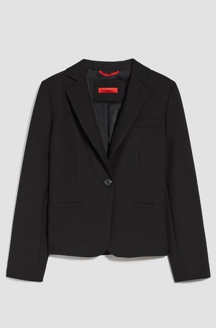 Slim-fit single-breasted blazer