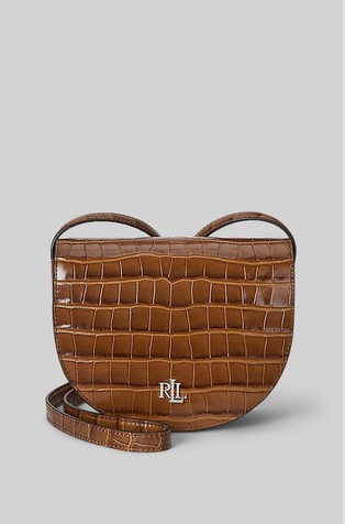 Witley kožna torbica s imitacijom krokodilske kože