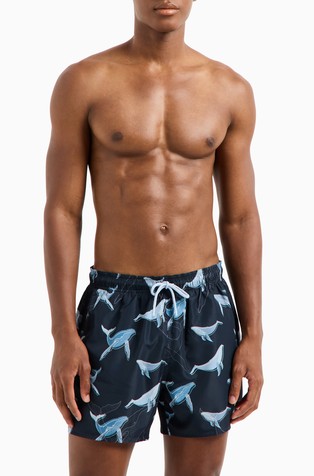 ASV kupaće hlače s uzorkom morskih životinja