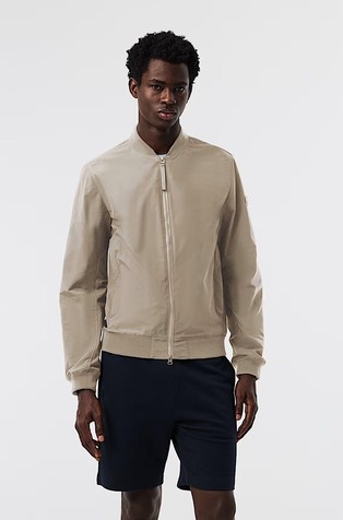 Water-repellent Softshell Bomber Jacket